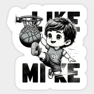 Dunk Boy, Michael Jordan Wannabes Sticker